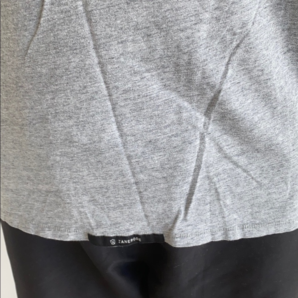 Zanerobe Gray Logo T-Shirt - Picture 4 of 6